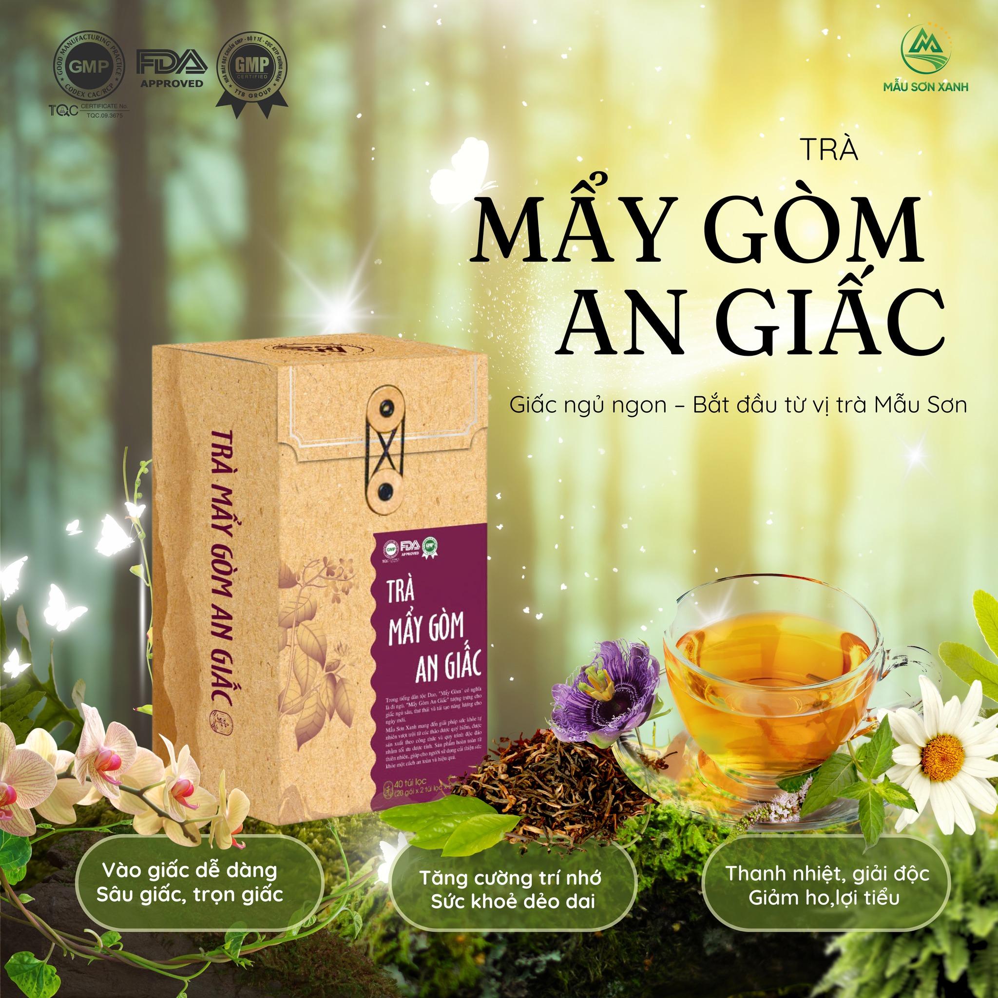 Trà Mẩy Gòm An Giấc Mẫu Sơn: Giải Pháp Tự Nhiên Cho Giấc Ngủ Ngon